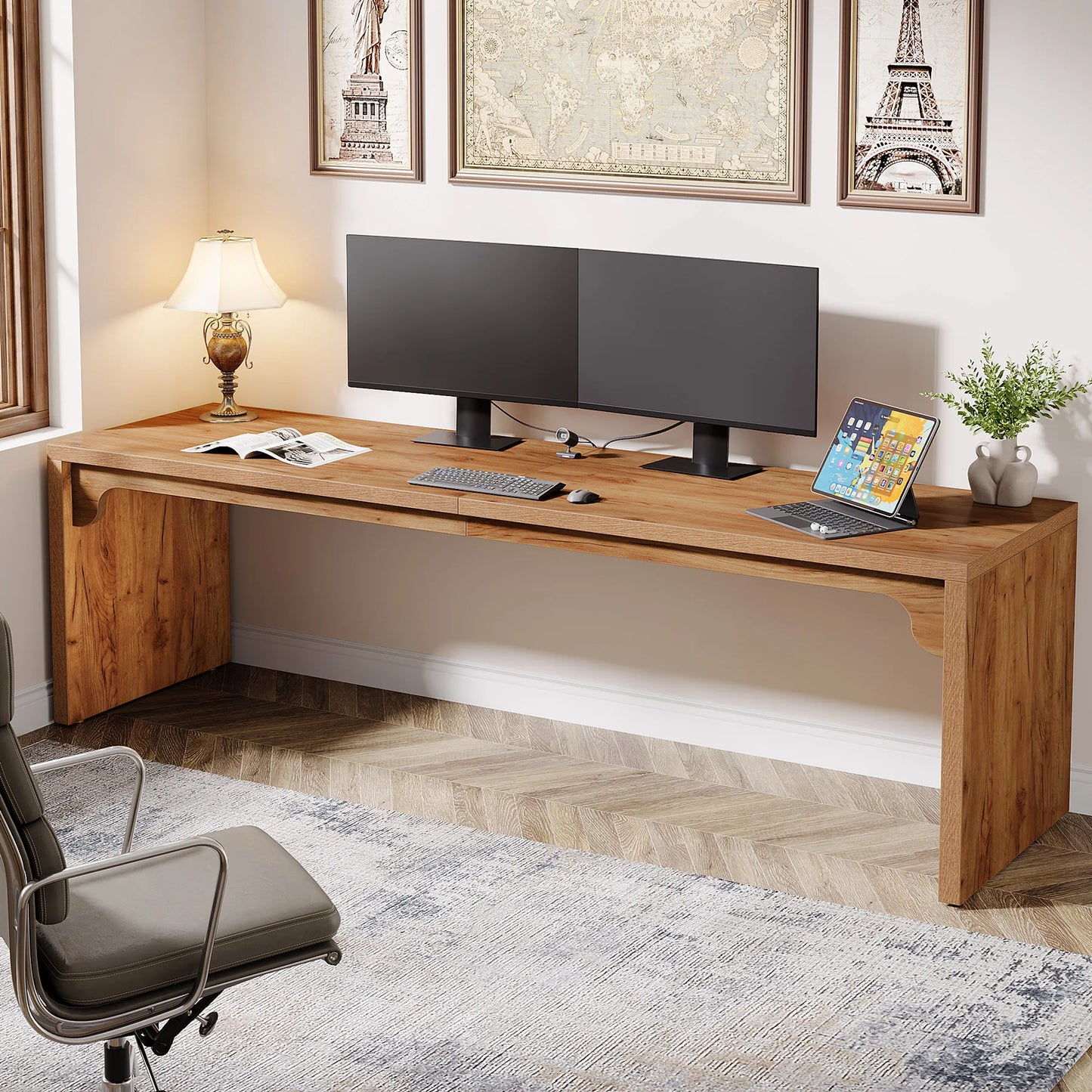 Long Computer Desk