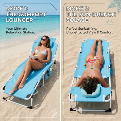 Folding Outdoor Lounge Cot