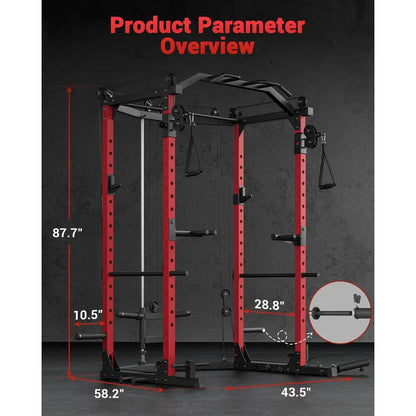 MultiFunctional Power Rack