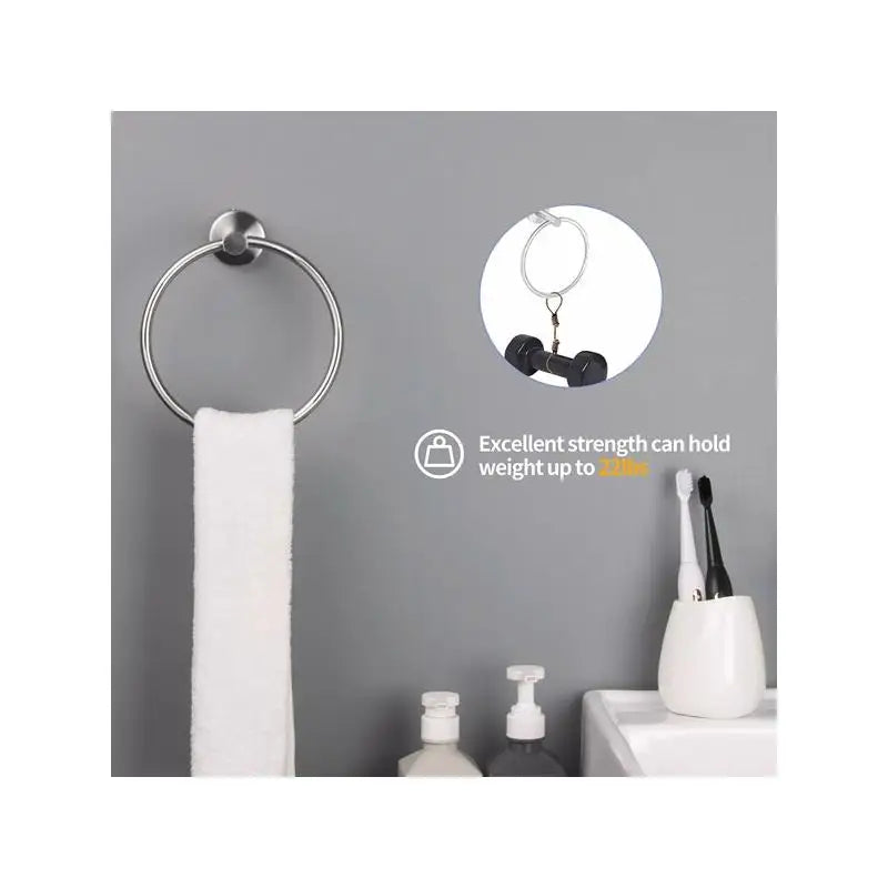 Stainless Steel Towel Rack Set