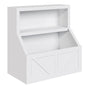 Kids Bookshelf Wooden Toy Storage Organizer