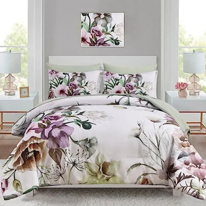 Floral Comforter Set 7 Pcs