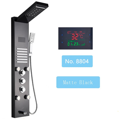 Shower Panel SPA Massage Jet Shower Waterfall Rain Shower