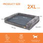 Dog Bed with Removable Washable Cover Soft Sponge Foam