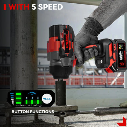 Electric Impact Wrench Cordless For Makita Battery Pin