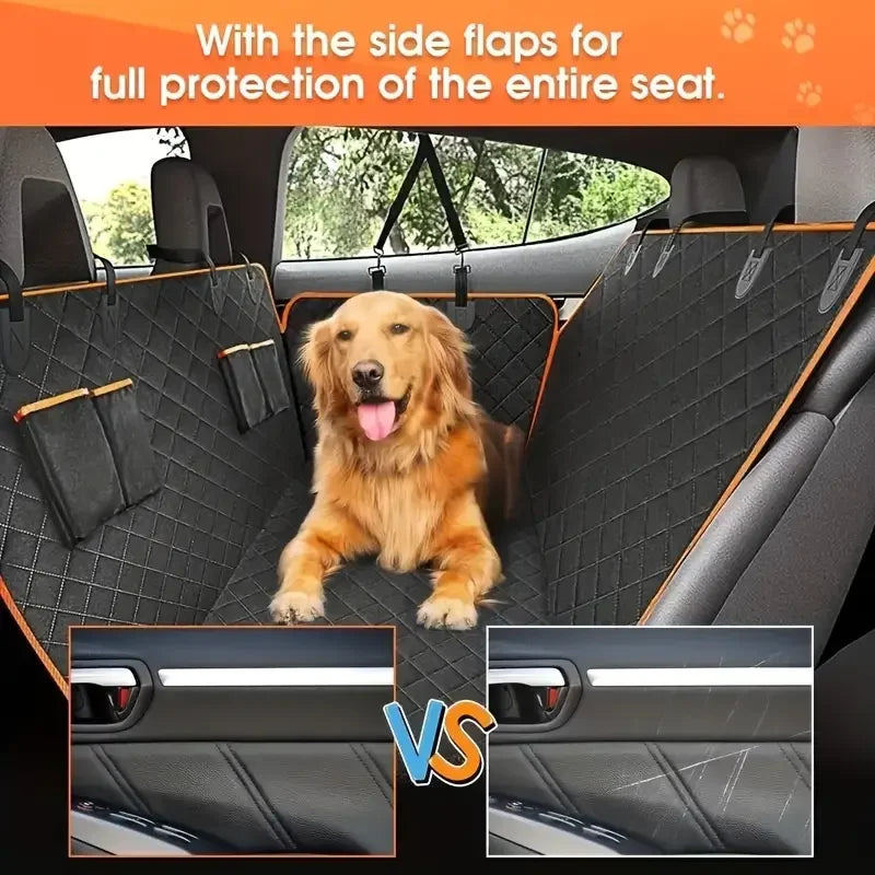 Car Seat Cover for Pets 100% Waterproof Scratch Proof Nonslip Durable Soft Back Seat Cover