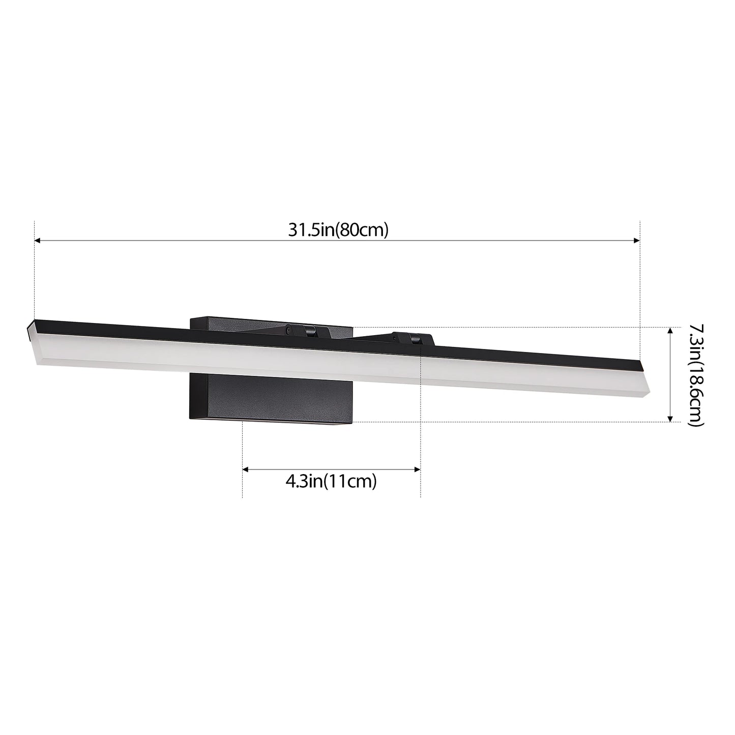 32 Inch Bathroom Vanity Light