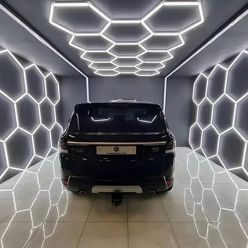 25 Pack Hexagon LED Garage Light