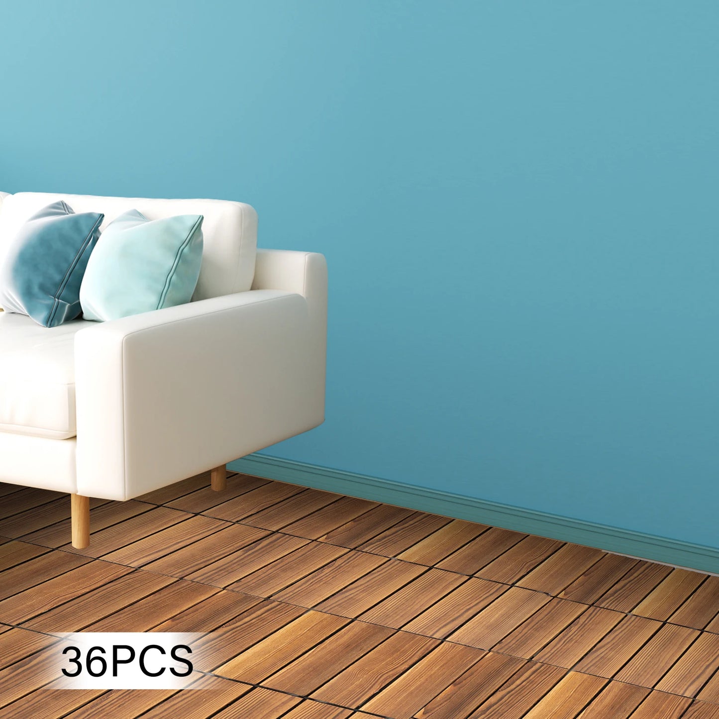 Hardwood Interlocking  Tiles
