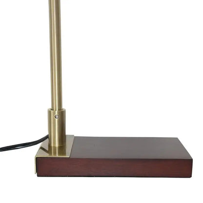 Bamboo Shade Table Lamp - Stylish Nordic Design