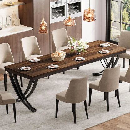 Rectangular Dining Table for 6-8