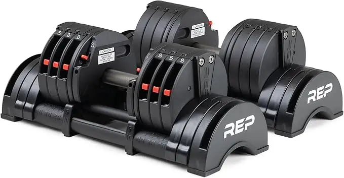 Adjustable Dumbbells, Multiple weight ranges 5-30, 5-40,5-50 and 5-60 lbs