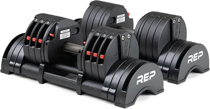 Adjustable Dumbbells, Multiple weight ranges 5-30, 5-40,5-50 and 5-60 lbs