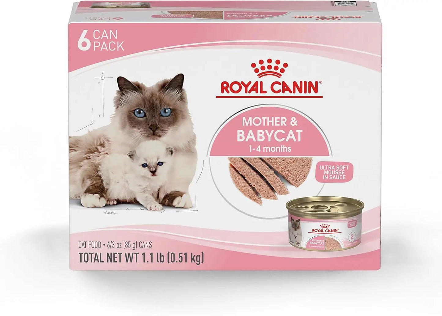 Cat Food for Mother & Kittens