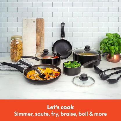Cookware Set 12 Piece Pots andPans Utensils