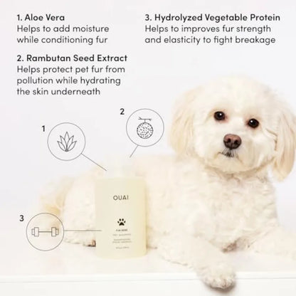 Cat and Dog Shampoo for Gentle Cleansing, Hydration,Shine, Vegan and Cruelty-Free