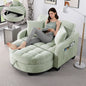 Chaise Lounge Chair Indoor with Ottoman