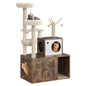 Cat Condo, Scratching Posts & Litter Cabinet For Indoor Cats