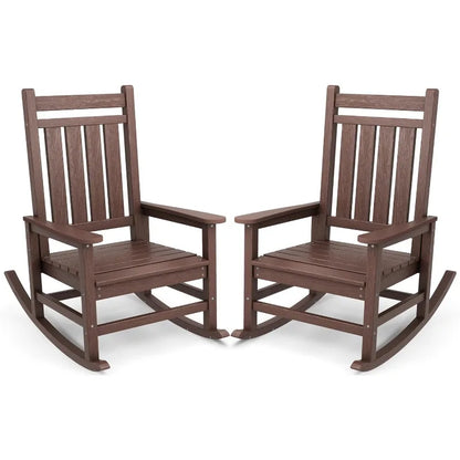All Weather Porch Rockers for Lawn or Garden