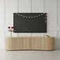 Wood TV Stand Media Console Storage Cabinet