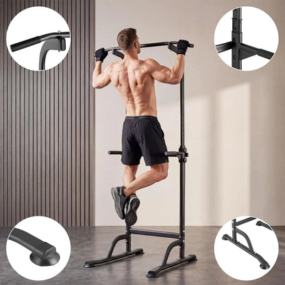 Power Tower Dip Station With Pull Up