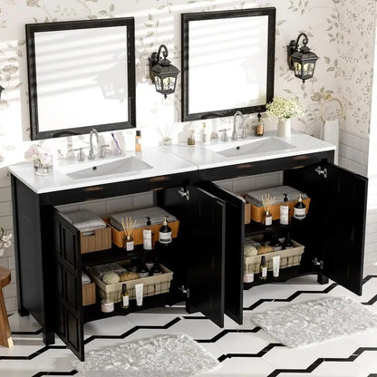Bathroom Vanity Set with Double Vanities