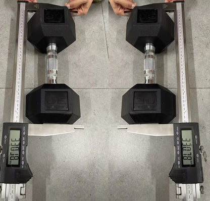 Rubber Hex Dumbbell