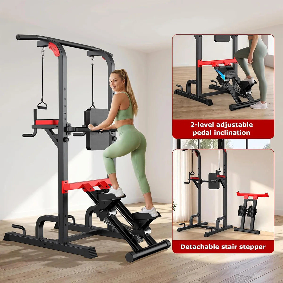 Power Tower Pull Up Bar