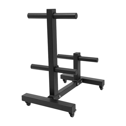 Weight Plate Rack Tree, With Wheels