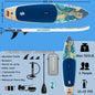 Inflatable Paddle Board with Premium Accessories, Suitable for Sea or Lake