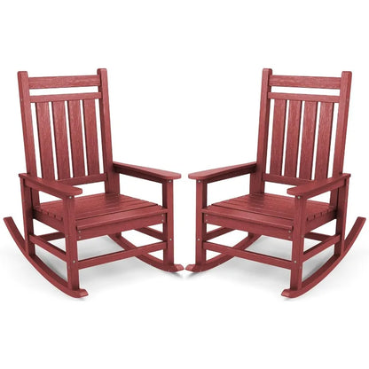 All Weather Porch Rockers for Lawn or Garden