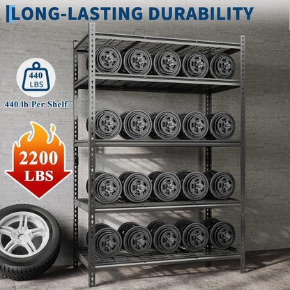 Metal Shelving, Heavy Duty