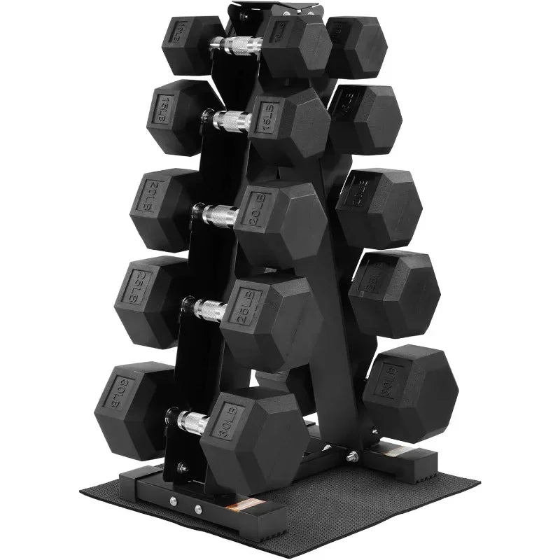 Dumbbell Set With Storage Rack