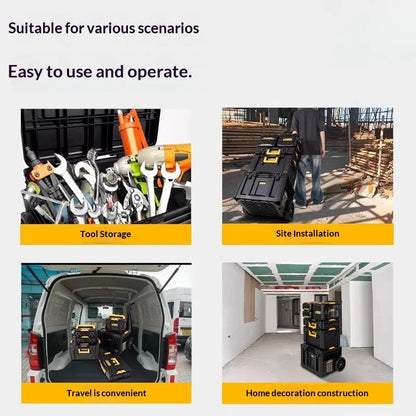 Stackable Heavy Duty Lockable Toolbox