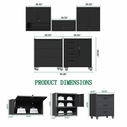 Garage Storage Cabinets System