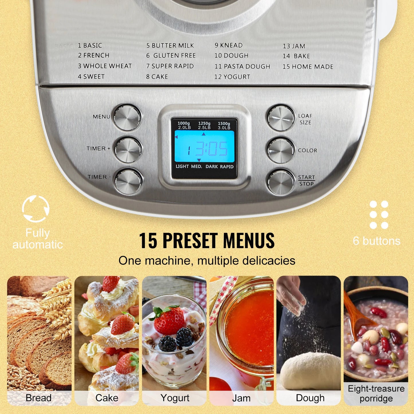 Bread Maker, Dough Machine
