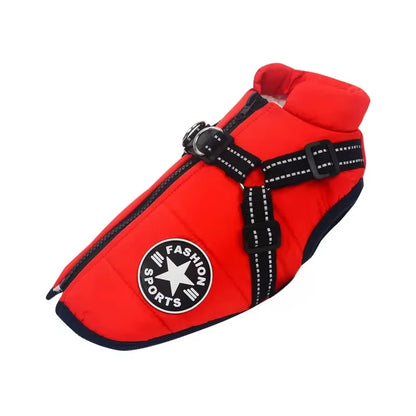 Dog Jacket With Harness