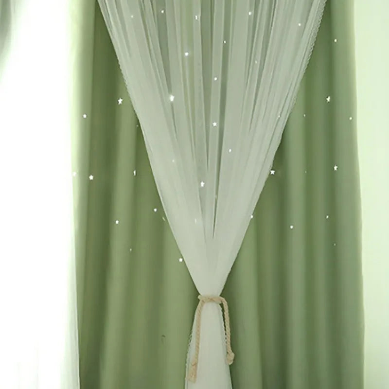 Window Decoration Double Layer