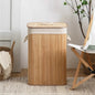 Bamboo Foldable Storage Basket