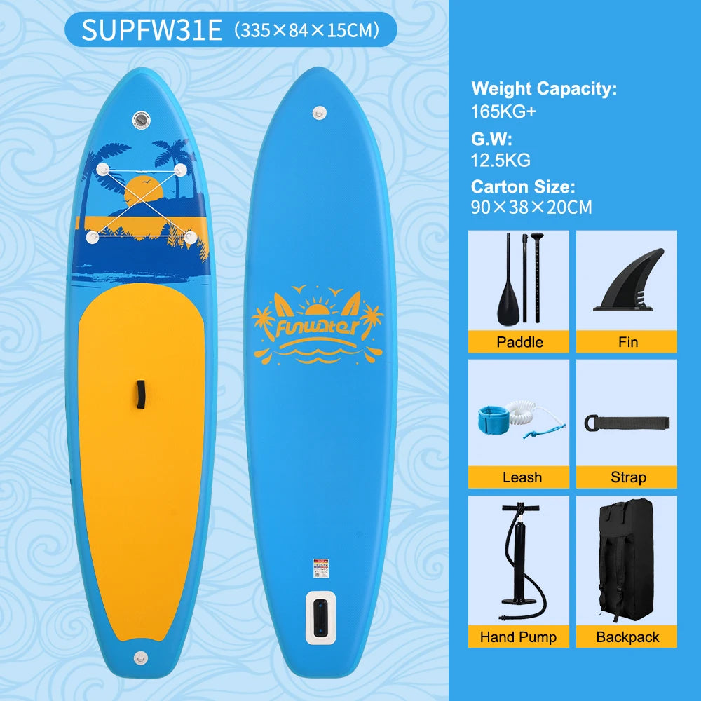 Inflatable Paddle Board Ultra-Light, SUP Accessories 320-350cm