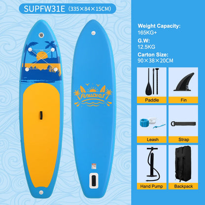 Inflatable Paddle Board Ultra-Light, SUP Accessories 320-350cm