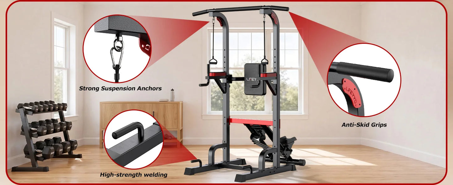 Power Tower Pull Up Bar