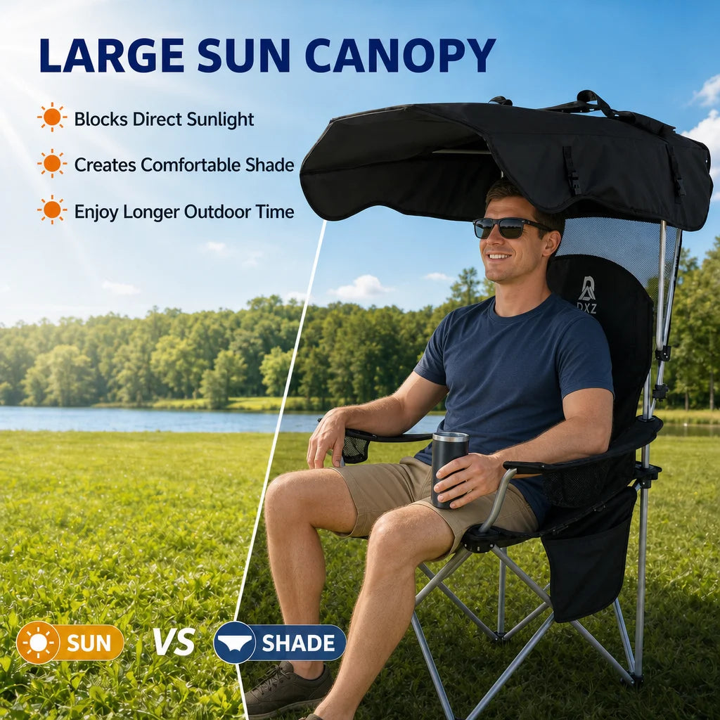 Canopy Folding Camping Chair