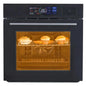 24 Inch Electric Wall Oven with Steam & Grill & Air Frying
