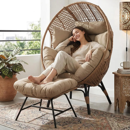 Chair with Ottoman