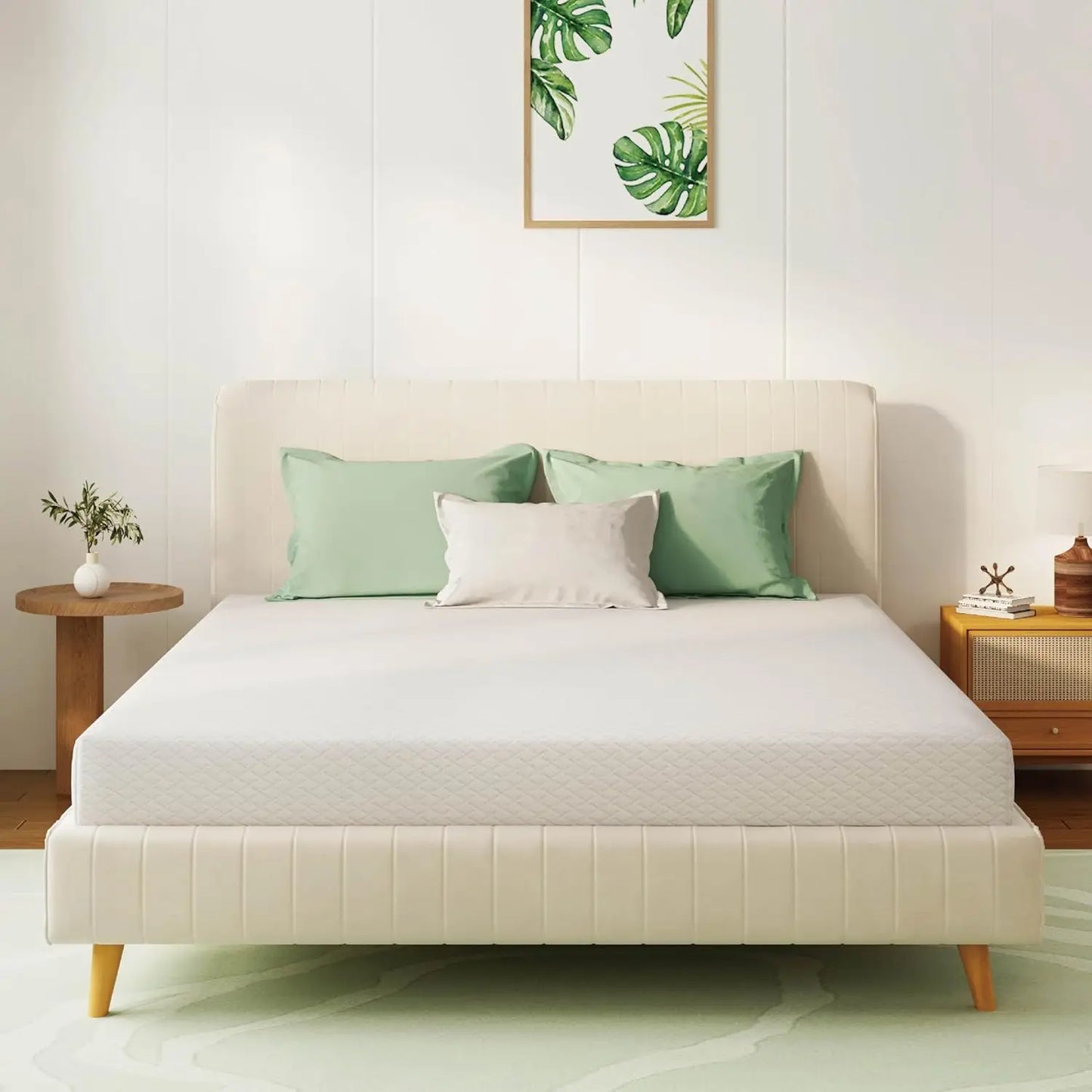 Mattress, Copper Gel Cooling Memory Foam Mattress for Back Pain Relief