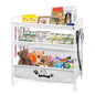 Dog Toy Bin with Storage Organizer,