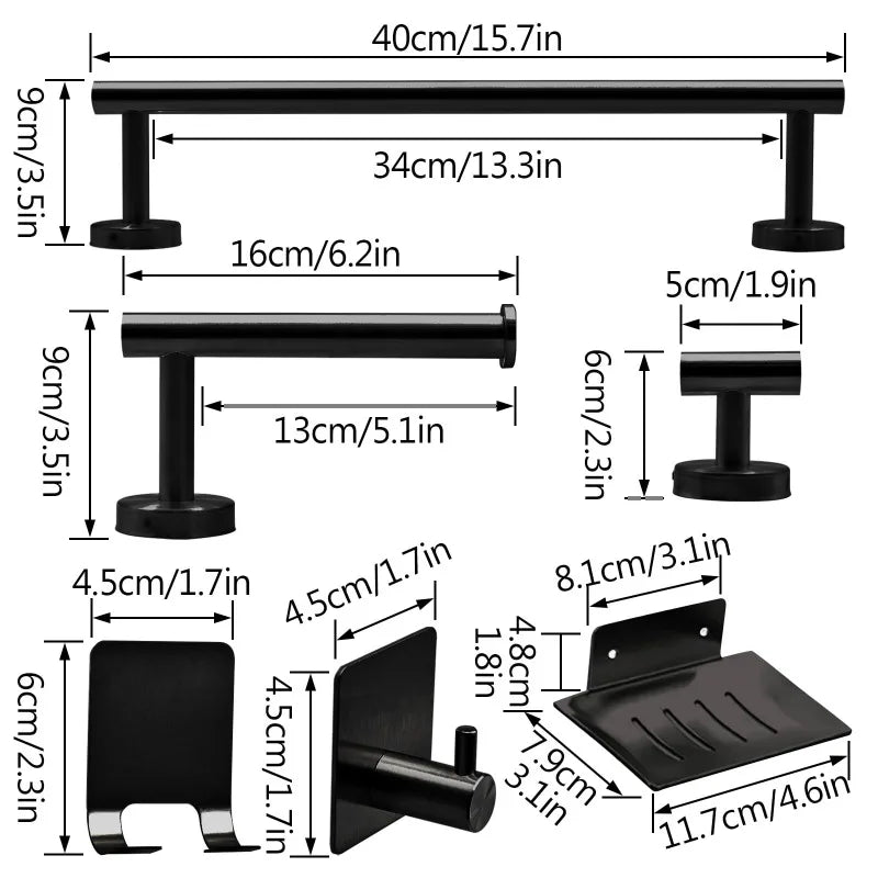 Bathroom Towel Rack set