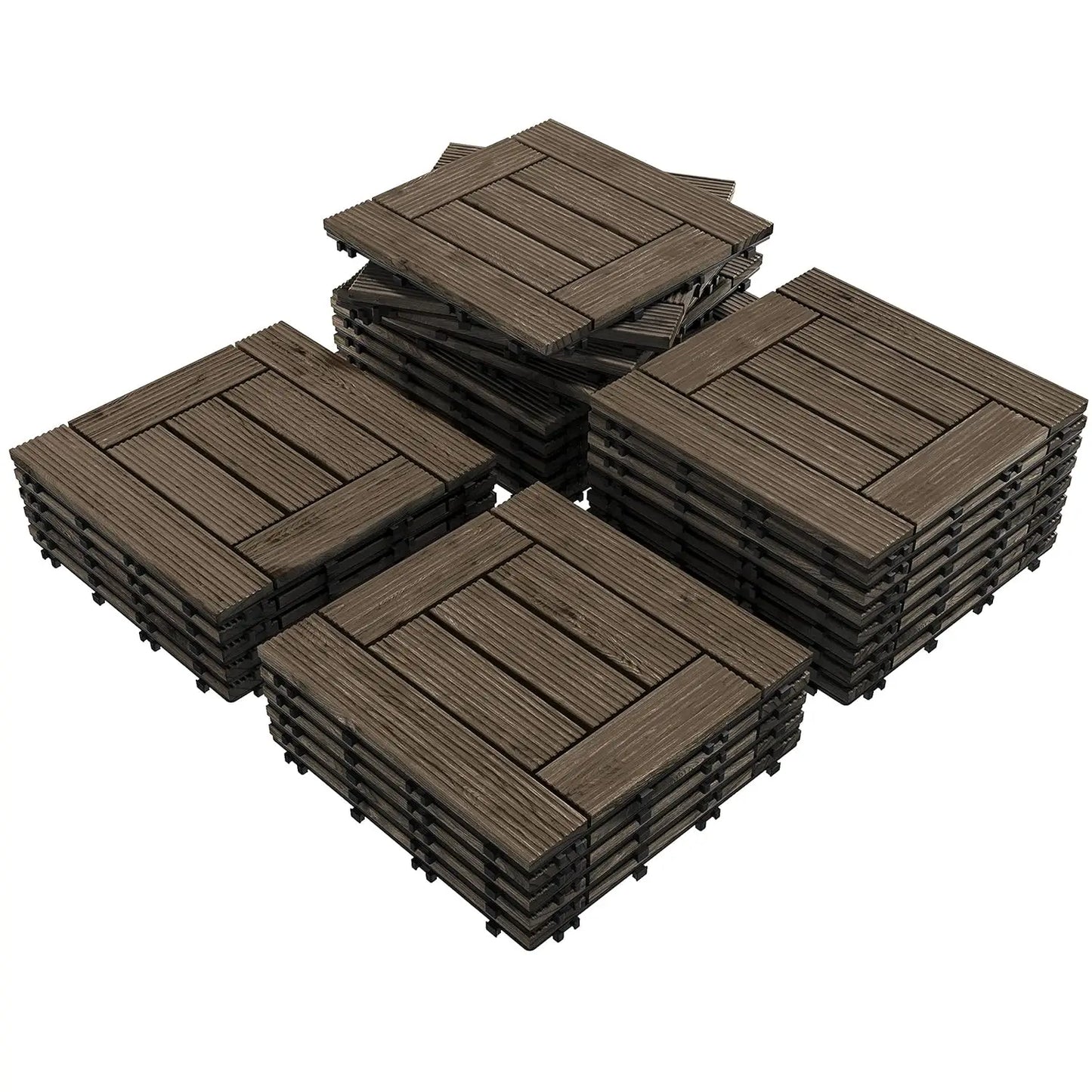 Interlocking Tiles Wood Composite