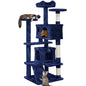 Cat Tree, Tower with Perch, Caves, Scratching Posts,Ladder, and Plush Balls